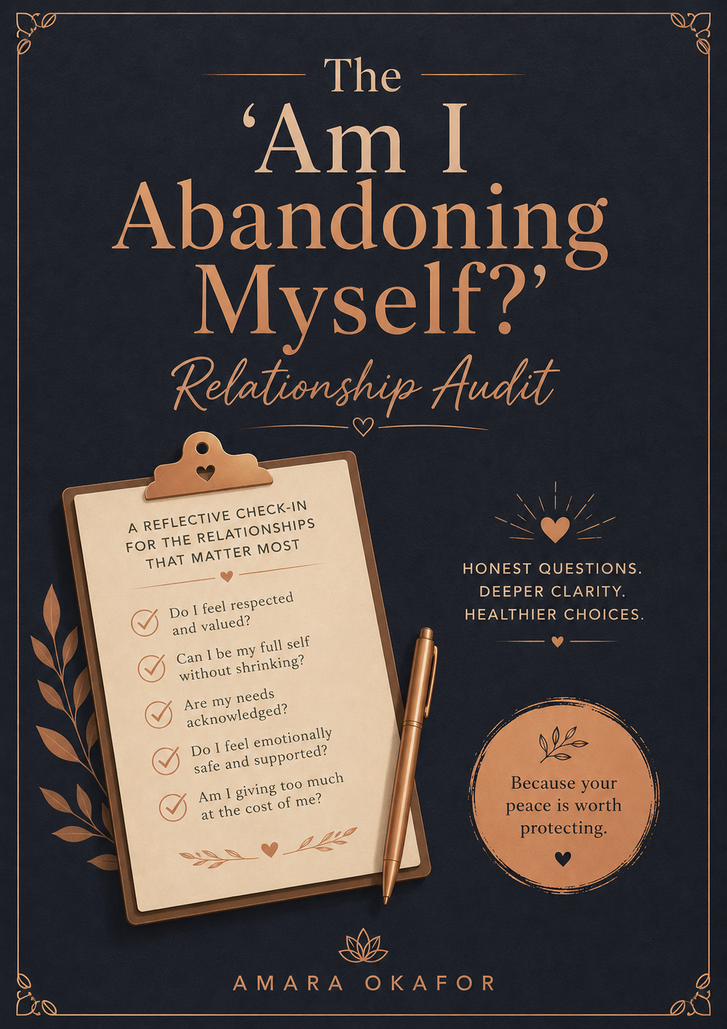 Bonus 3 - The Am I Abandoning Myself Relationship Audit